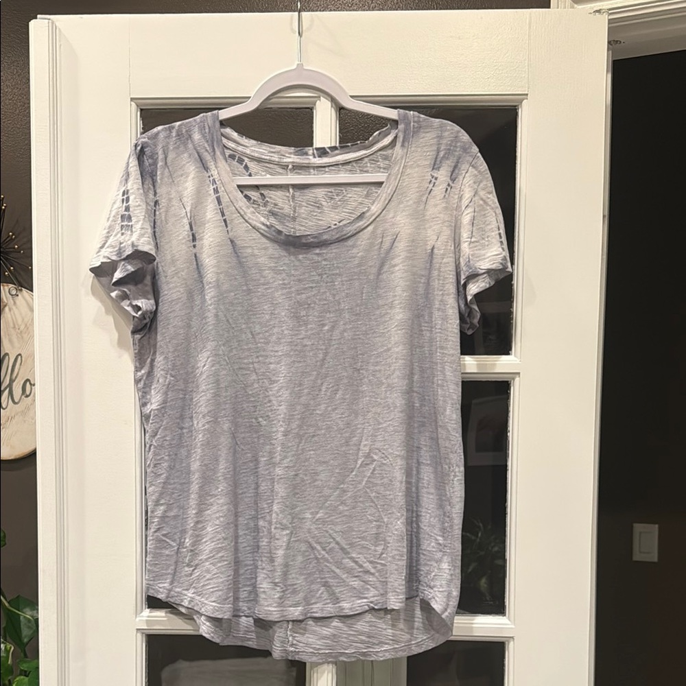 Gray Relaxed Short Sleeve T-Shirt